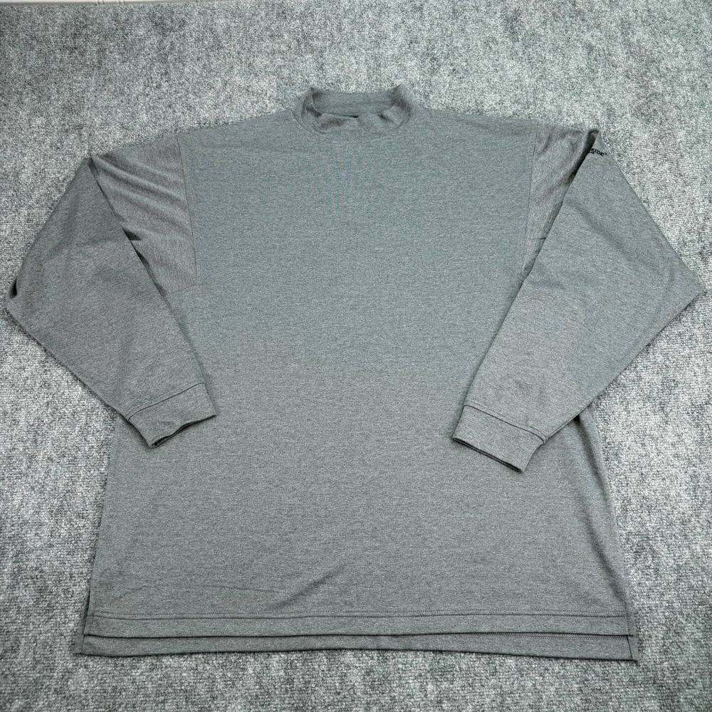 FootJoy Shirt Men's XL Grey Heather Mock Neck Telluride Golf Club Pullover